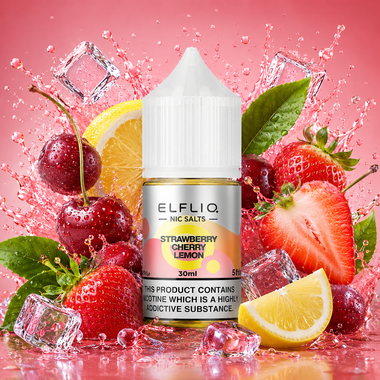 ELFLIQ Strawberry Cherry Lemon