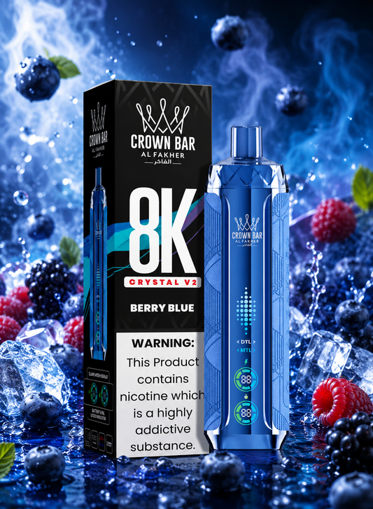 Al FAKHER 8k | Berry Blue