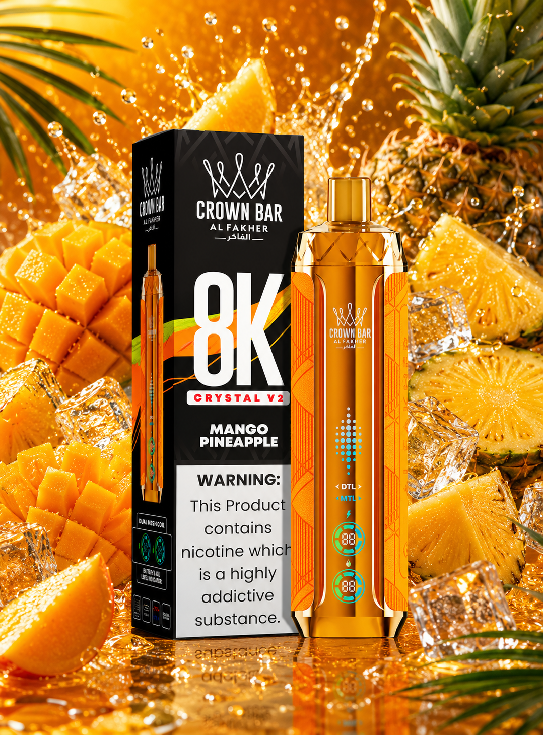 Al FAKHER 8k | Mango Pineapple