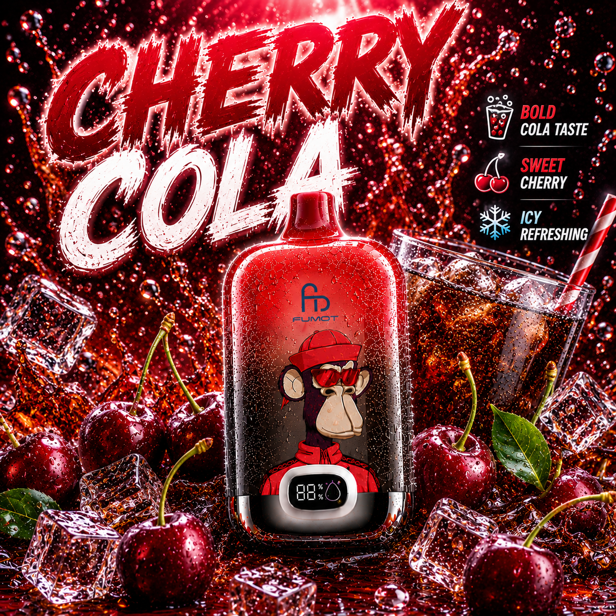 FUMOT 12000 Züge | Cherry Cola