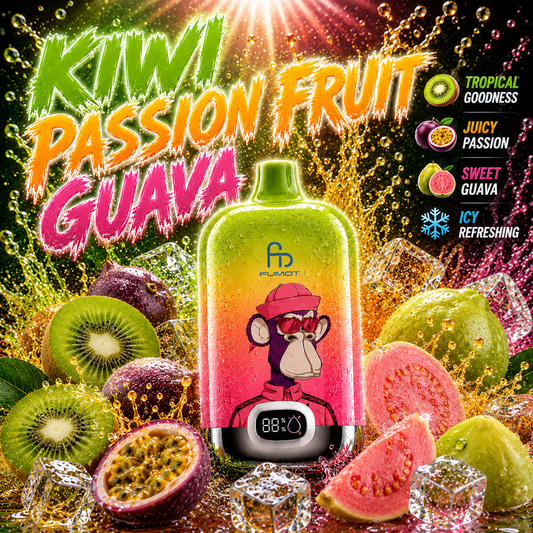 FUMOT 12000 Züge | Kiwi Passion Fruit Guava
