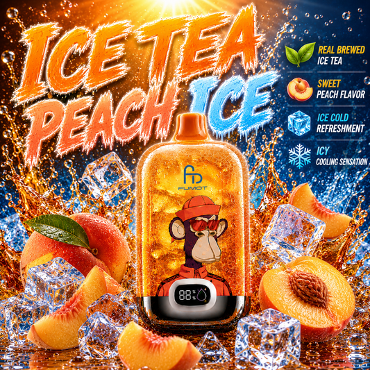 FUMOT 12000 Züge | Ice Tea Peach Ice