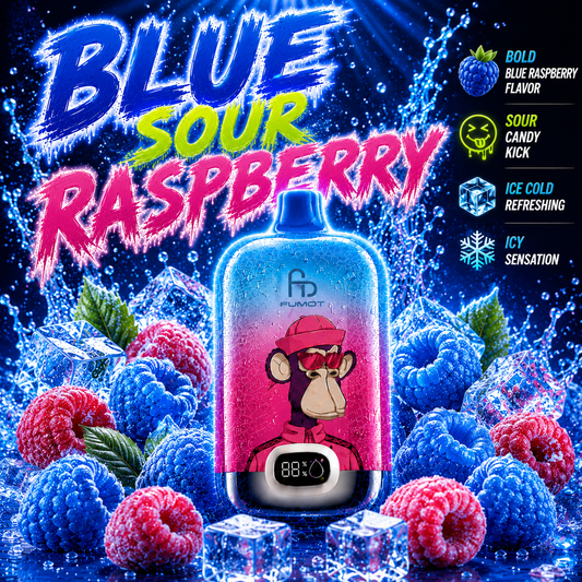 FUMOT 12000 Züge | Blue Sour Raspberry
