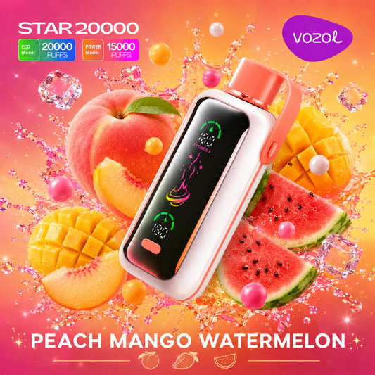 STAR 20000 | Peach Mango Watermelon